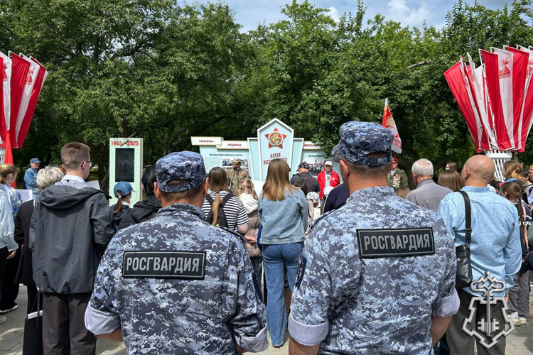 В Год защитника Отечества сотрудники и ветераны Росгвардии принимают участие в патриотических акциях