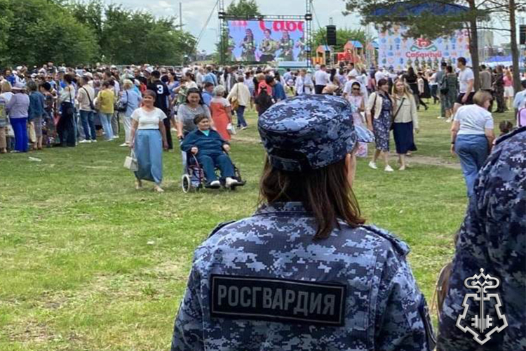 Росгвардия в Тюменской области обеспечила безопасность ряда мероприятий в выходные дни