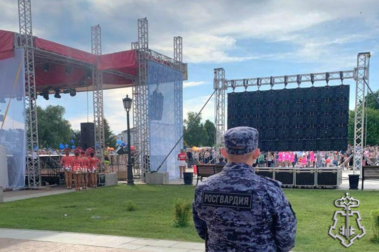 Росгвардия в Тюменской области обеспечила безопасность ряда мероприятий в выходные дни