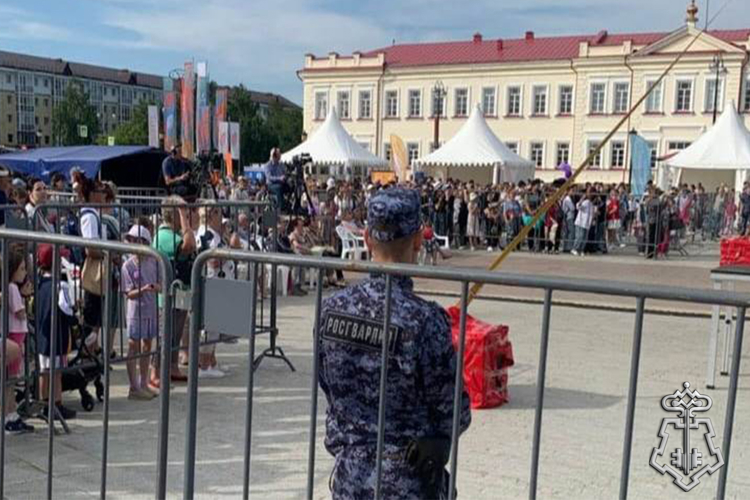 Росгвардия в Тюменской области обеспечила безопасность ряда мероприятий в выходные дни