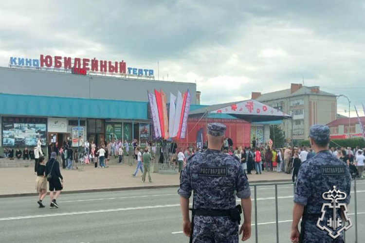 Росгвардия в Тюменской области обеспечила безопасность ряда мероприятий в выходные дни