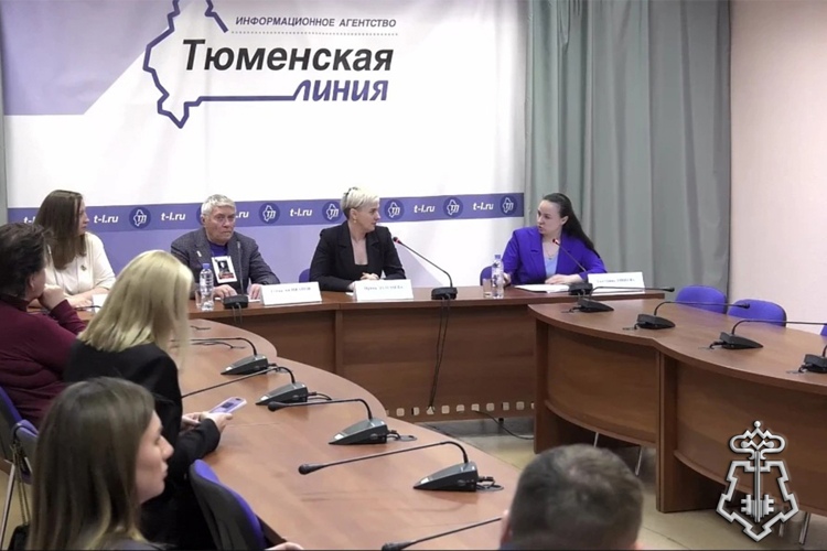Ветеран вневедомственной охраны Росгвардии в Тюмени провел пресс-конференцию о всероссийской акции «Бессмертный полк»