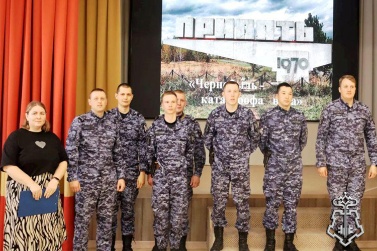 Память жертв радиационных аварий и катастроф  почтили росгвардейцы в Тюменской области 