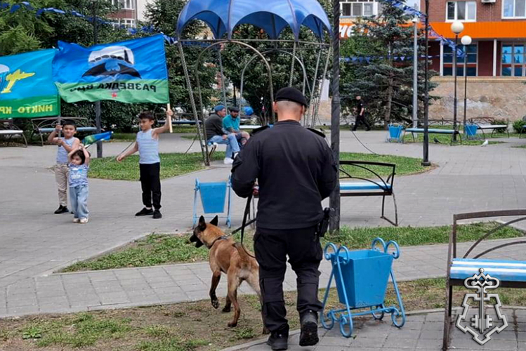 Росгвардейцы обеспечили безопасность празднования Дня воздушно-десантных войск в Тюменской области